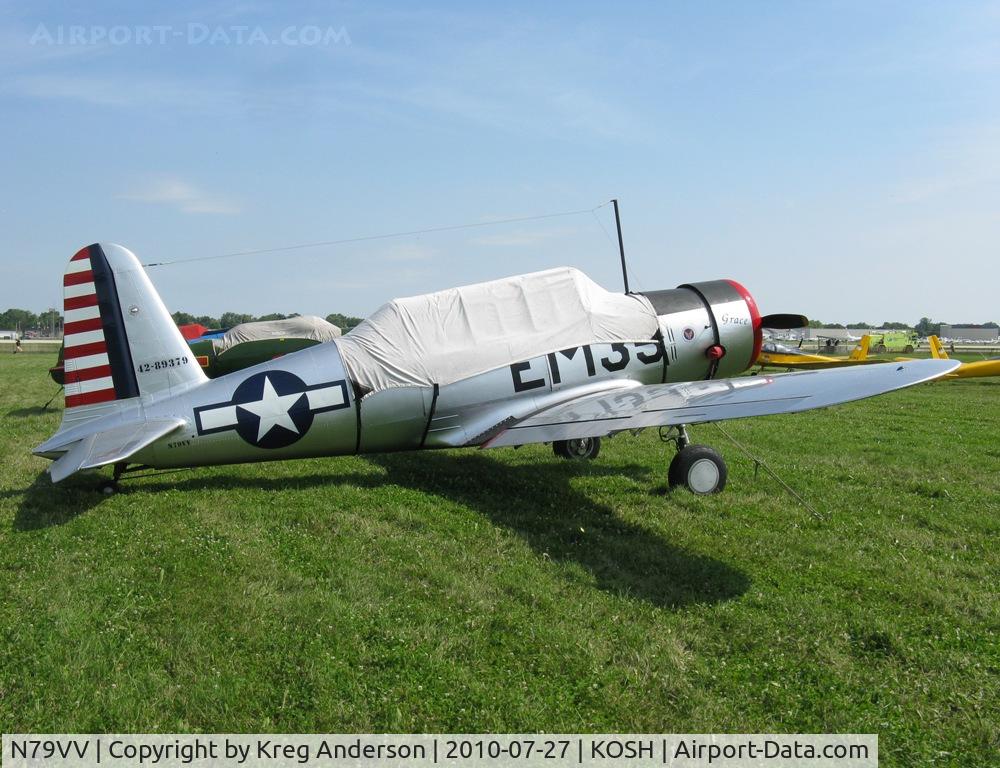 N79VV, 1942 Consolidated Vultee BT-13A C/N 11756, EAA AirVenture 2010