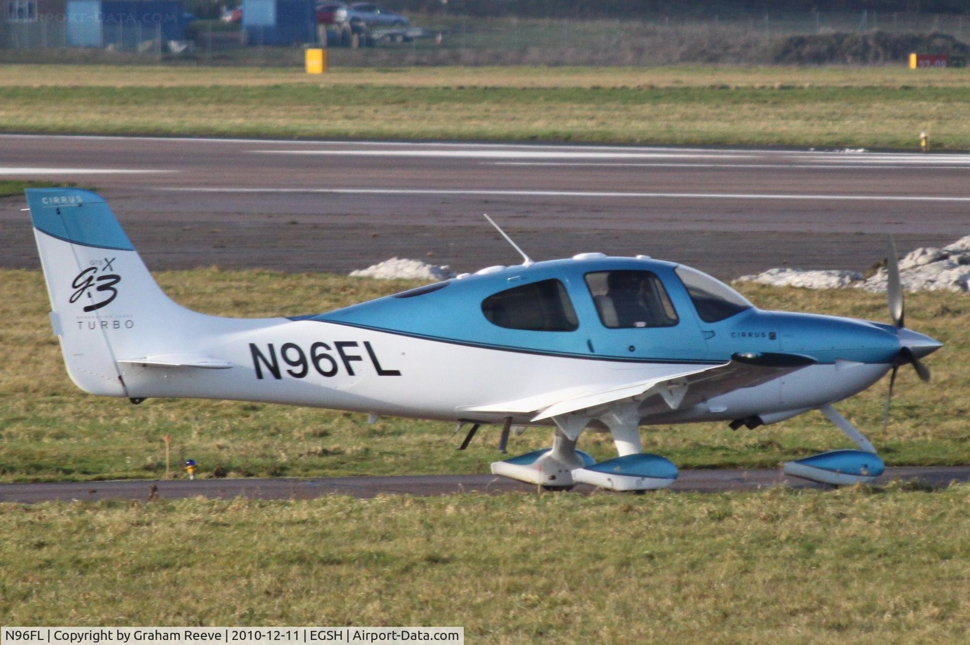 N96FL, Cirrus SR22 G3 GTS X Turbo C/N 2899, About to depart.
