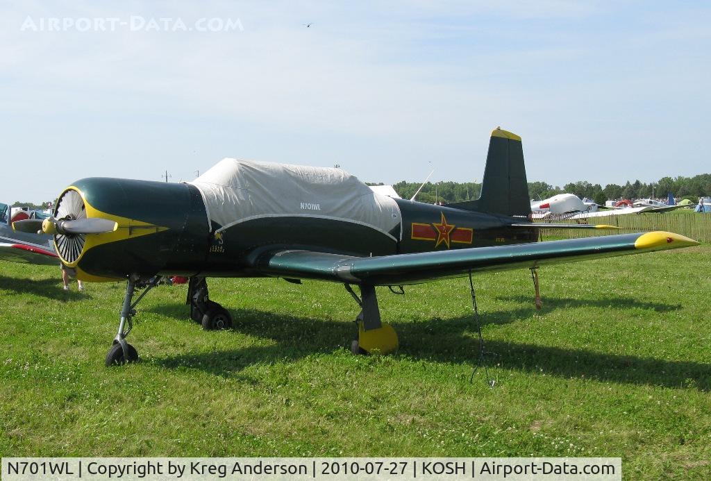 N701WL, 1975 Nanchang CJ-6 C/N 3051215, EAA AirVenture 2010