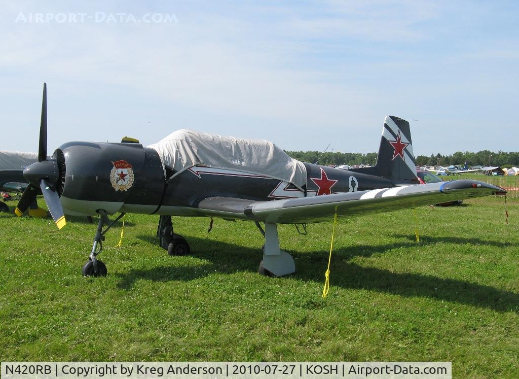 N420RB, 1972 Nanchang CJ-6A C/N 2132049, EAA AirVenture 2010