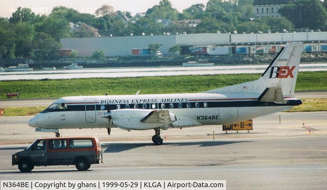N364BE, 1992 Saab 340B C/N 340B-294, Business Express Airlines