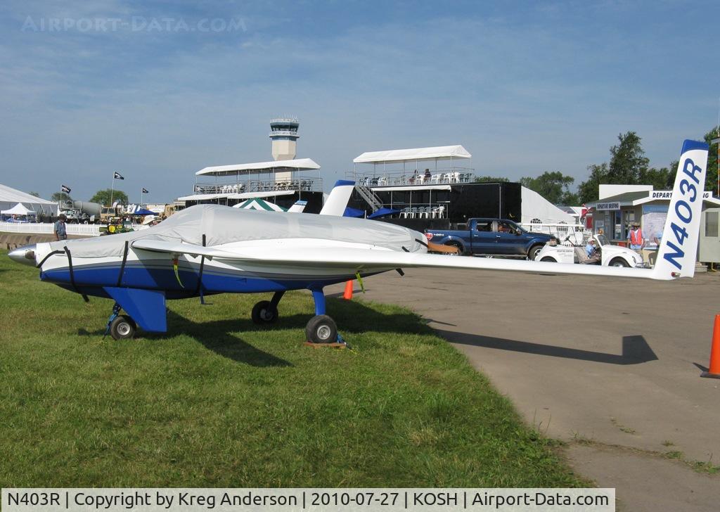 N403R, Rutan Defiant C/N 093, EAA AirVenture 2010