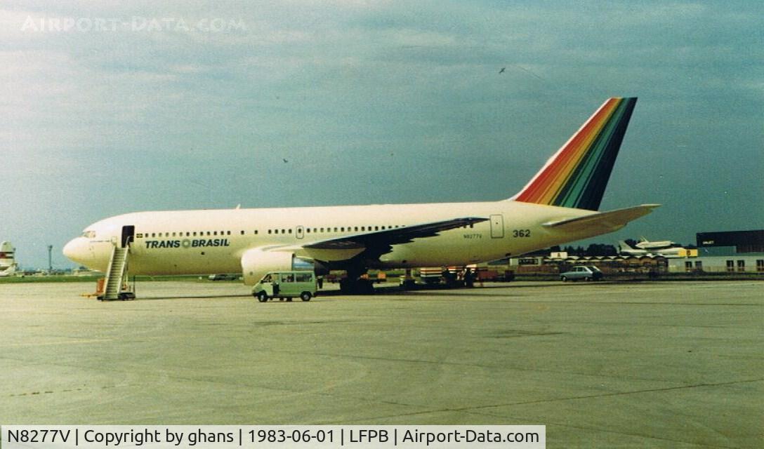 N8277V, 1983 Boeing 767-2Q4 C/N 22921, @ 35th Paris-Le Bourget Aviation Salon - became PT-TAA