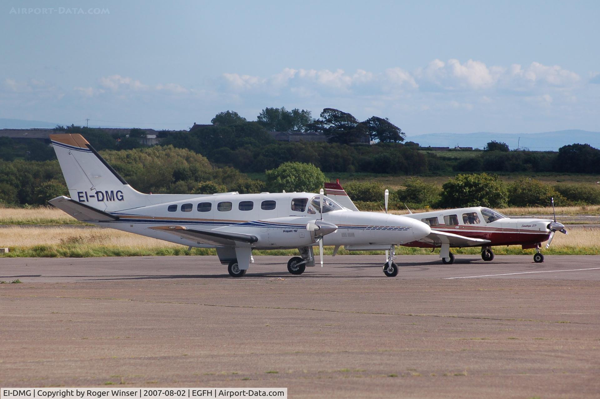EI-DMG, 1980 Cessna 441 Conquest II C/N 441-0165, Visiting Cessna Conquest 11 operated by Dawn Meats Group.