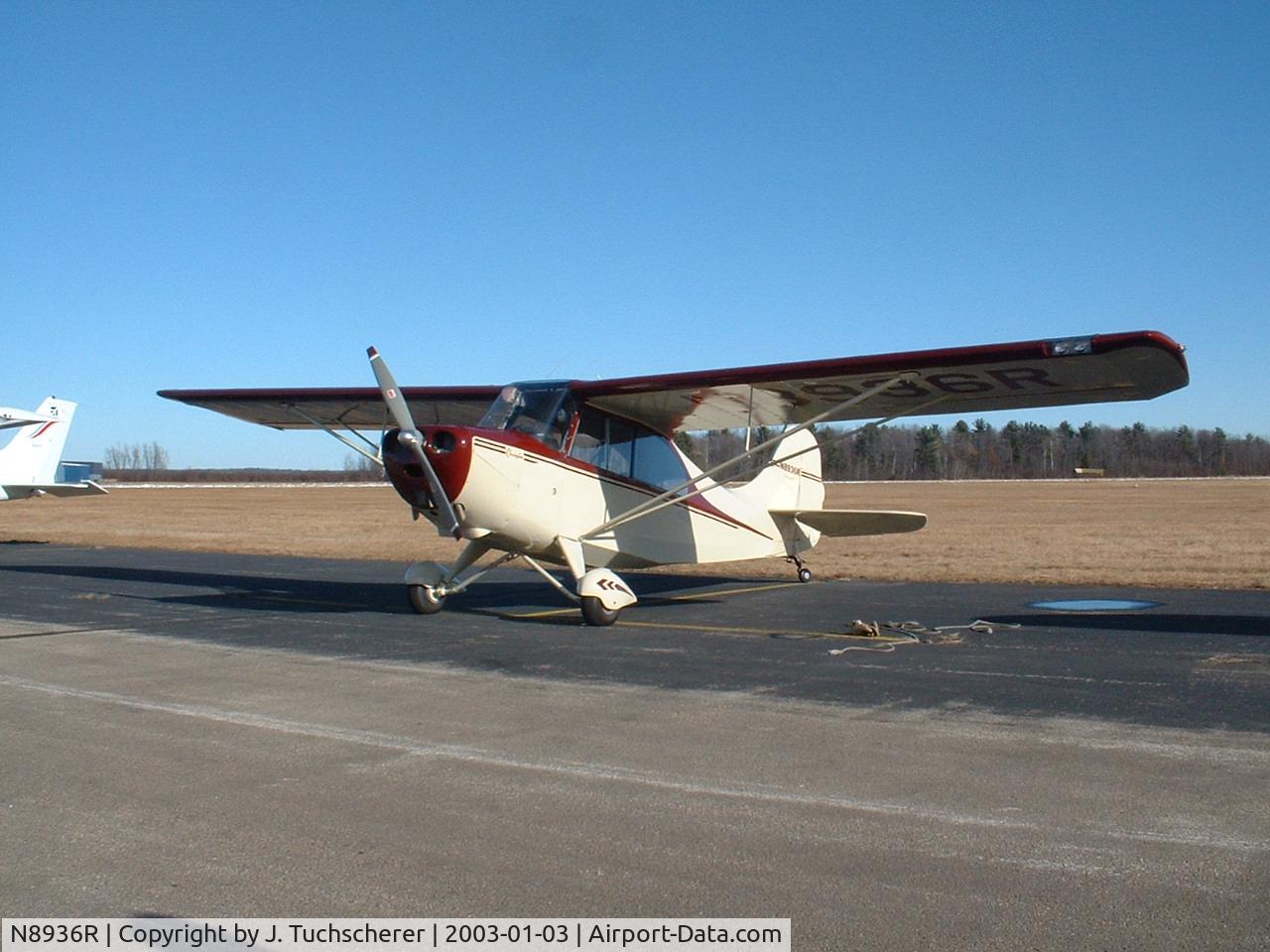 N8936R, 1960 Champion 7EC C/N 7JC9, At Shawano, WI