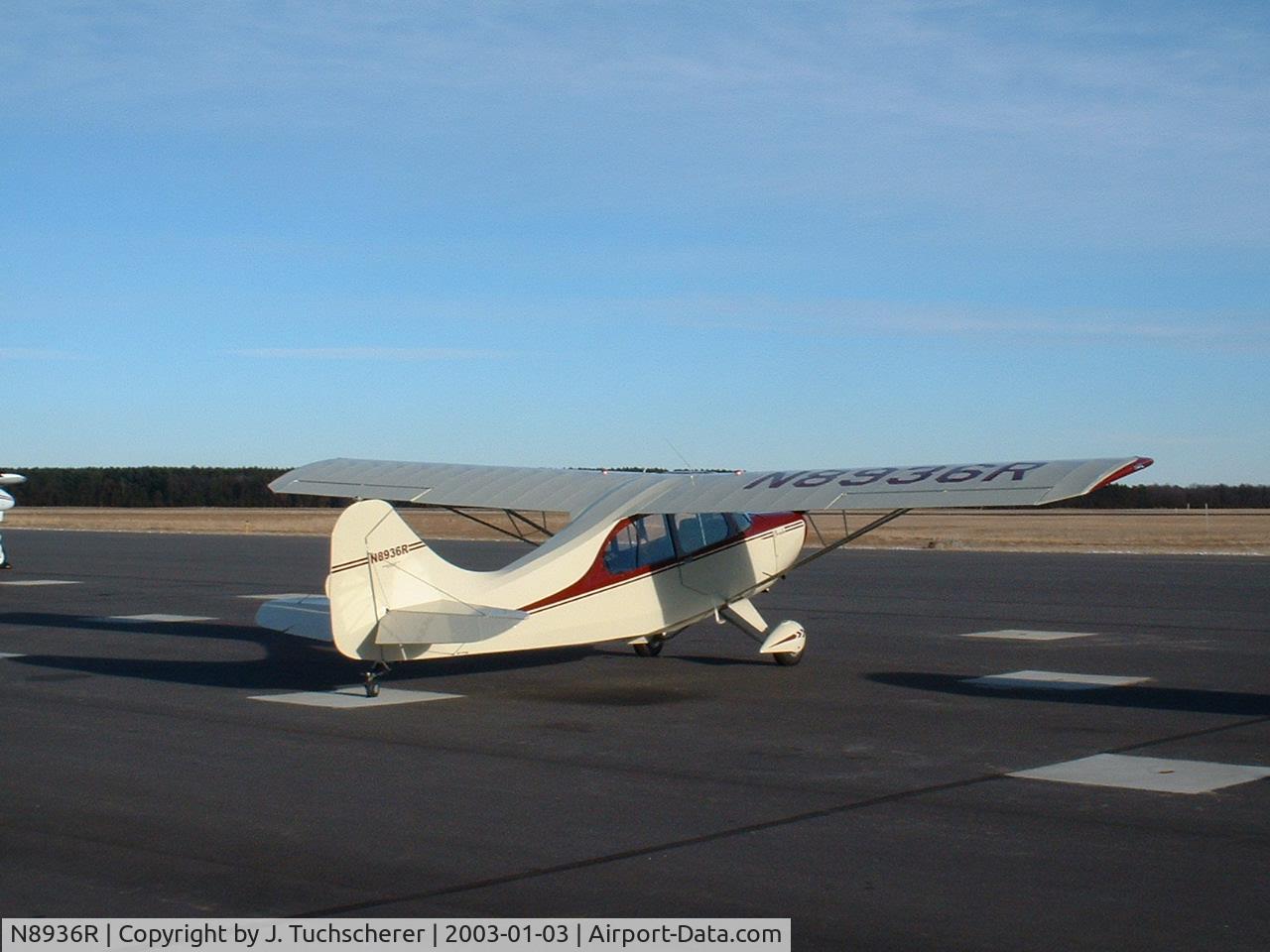 N8936R, 1960 Champion 7EC C/N 7JC9, At Stevens Point, WI
