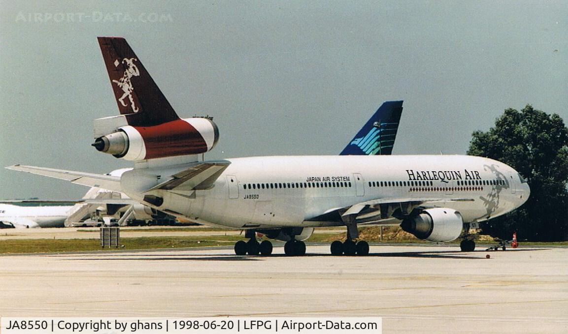 JA8550, 1988 McDonnell Douglas DC-10-30 C/N 48315, Harlequin Airlines
