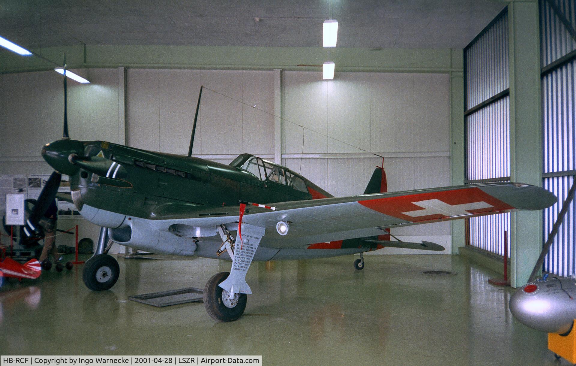 HB-RCF, 1942 Morane-Saulnier D-3801 (MS-412) C/N 194, Morane-Saulnier (EFW) D-3801 / MS.406 C-1 at the Fliegermuseum Altenrhein