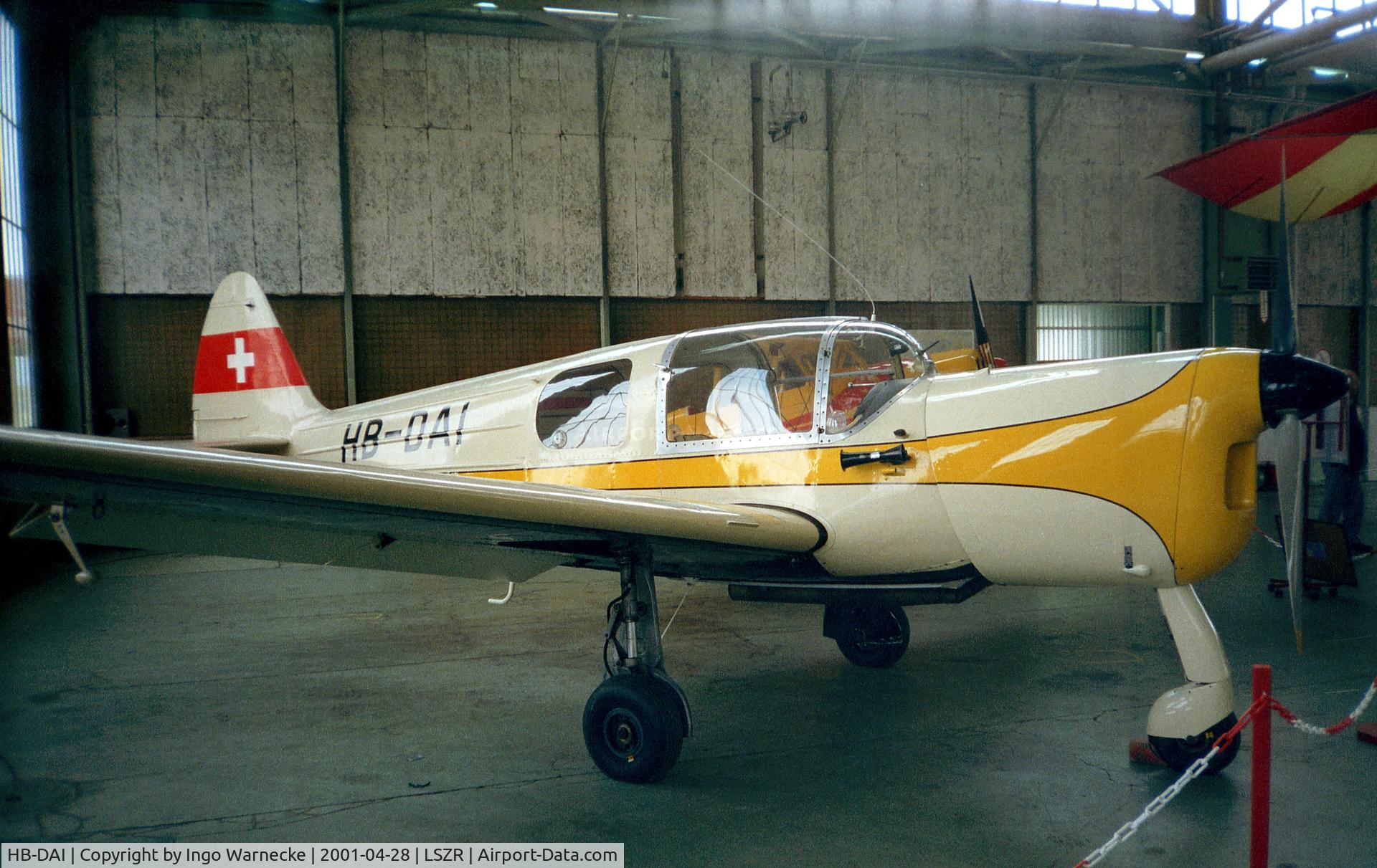 HB-DAI, 1955 Nord 1203 Norecrin II C/N 307, Nord SNCAN N.1203 Norecrin at the Fliegermuseum Altenrhein