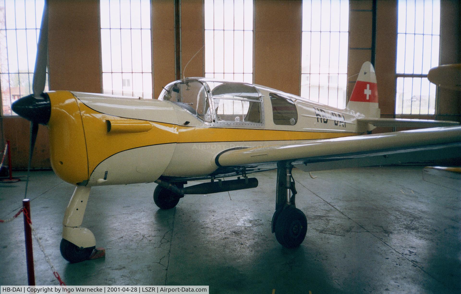HB-DAI, 1955 Nord 1203 Norecrin II C/N 307, Nord SNCAN N.1203 Norecrin at the Fliegermuseum Altenrhein