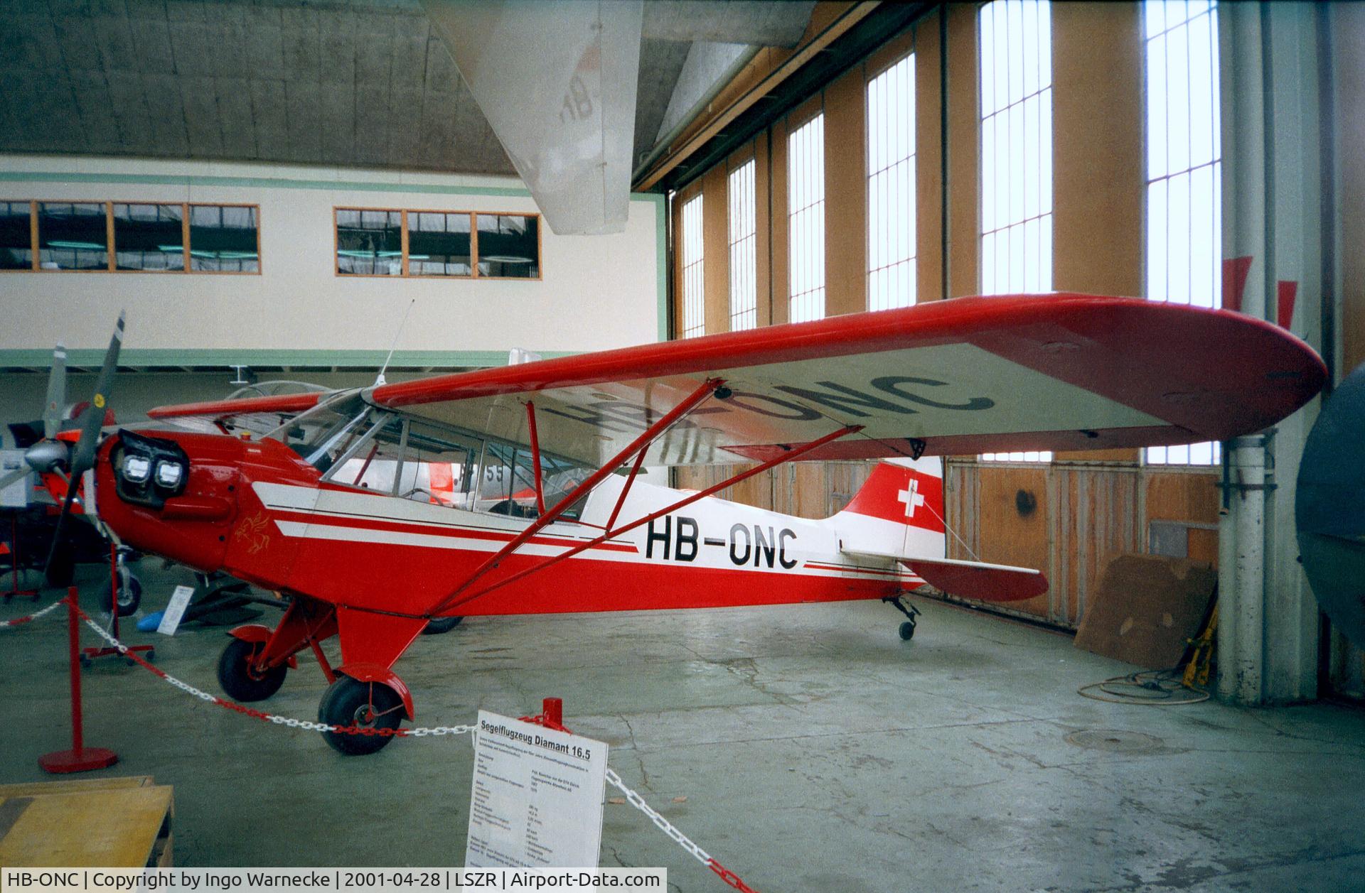 HB-ONC, 1944 Piper L-4H Grasshopper (J3C-65D) C/N 12027, Piper J3C-65 (L-4) at the Fliegermuseum Altenrhein