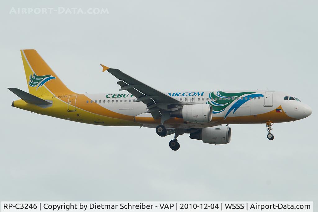 RP-C3246, 2008 Airbus A320-214 C/N 3472, Cebu Pacific Airbus 320