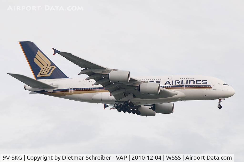 9V-SKG, 2008 Airbus A380-841 C/N 019, Singapore Airlines Airbus 380