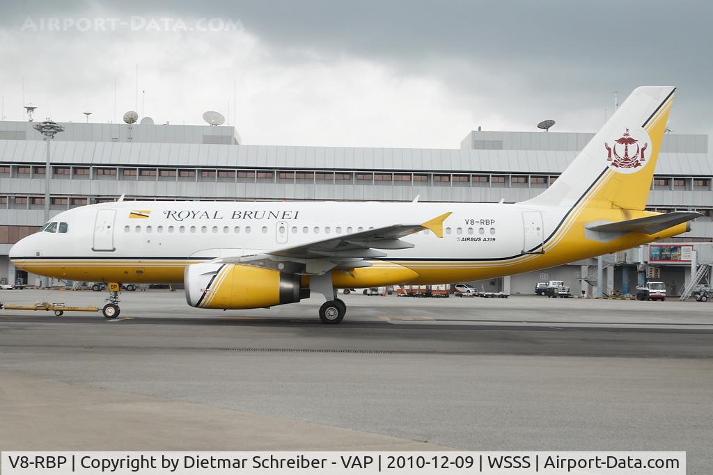 V8-RBP, 2003 Airbus A319-132 C/N 2023, Royal Brunei Airbus 319