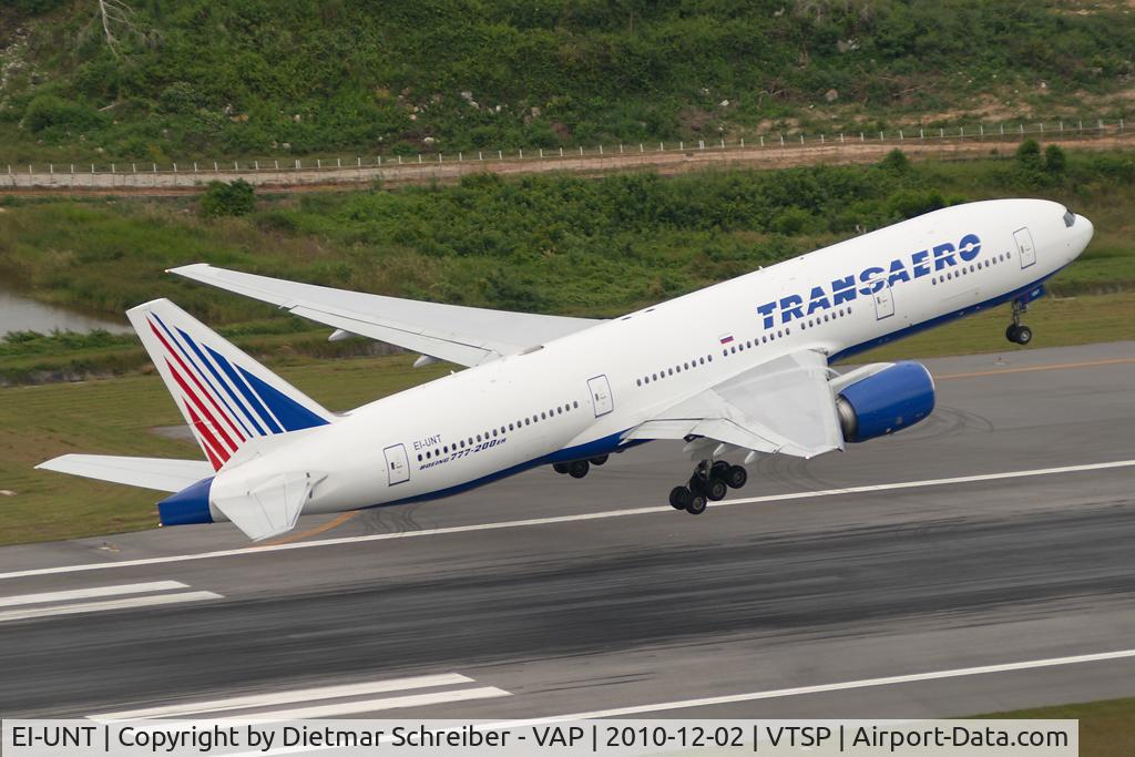 EI-UNT, 1998 Boeing 777-212/ER C/N 28998, Transaero Boeing 777-200