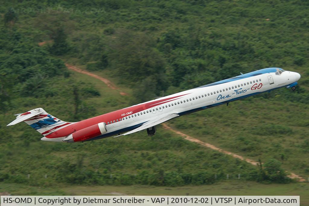 HS-OMD, 1986 McDonnell Douglas MD-82 (DC-9-82) C/N 49485, One Two Go MD80