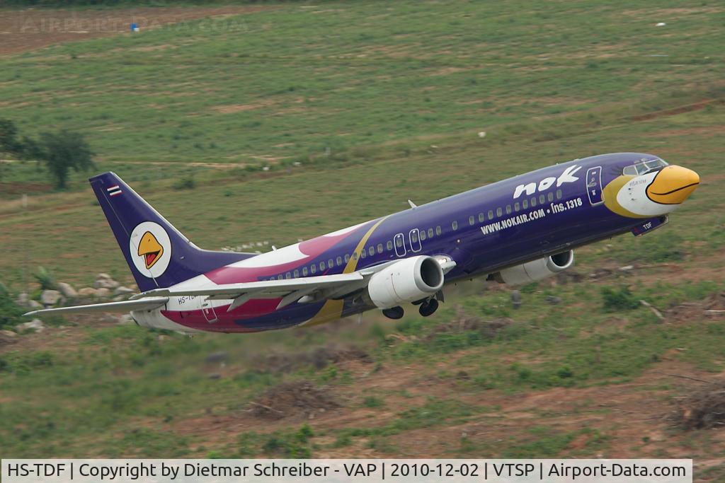 HS-TDF, 1992 Boeing 737-4D7 C/N 26613, Nok AIr Boeing 737-400