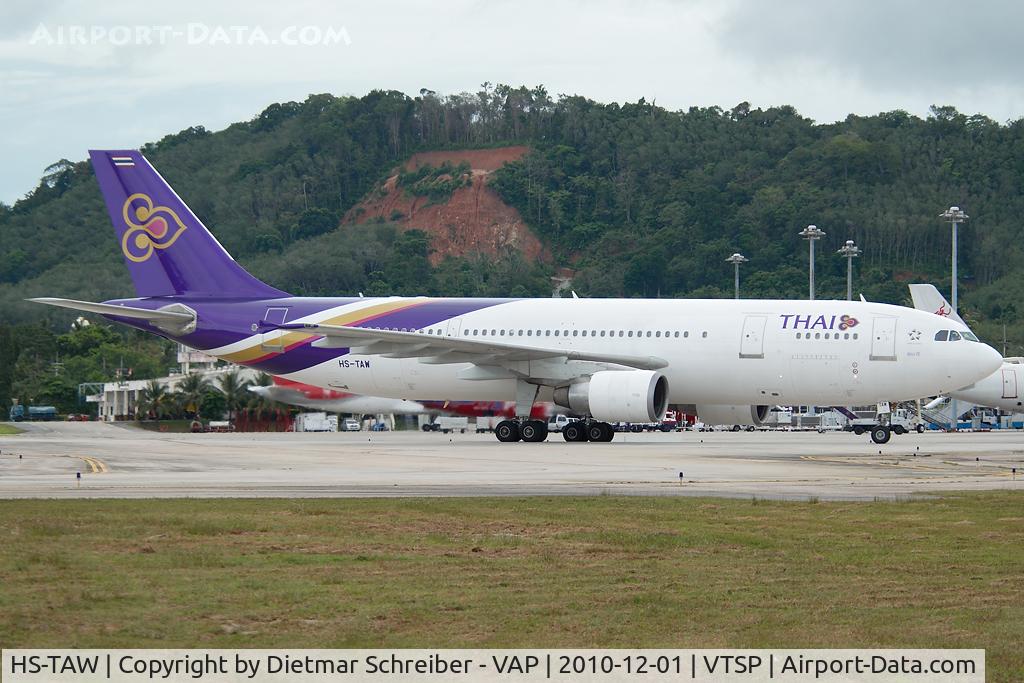 HS-TAW, 1998 Airbus A300B4-622R C/N 784, Thai Airbus 300-600
