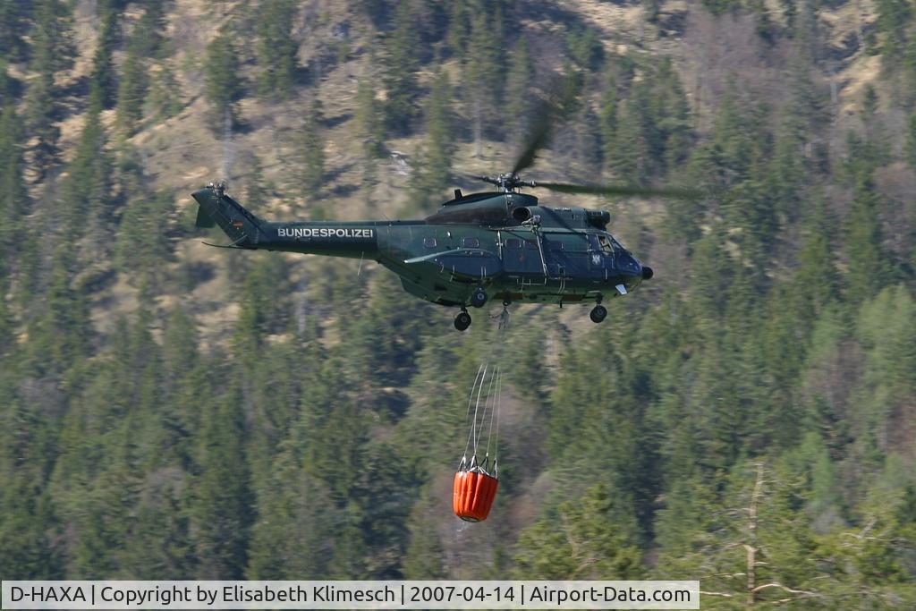 D-HAXA, Aérospatiale SA-330J Puma C/N 1201, near Bad Reichenhall/Germany