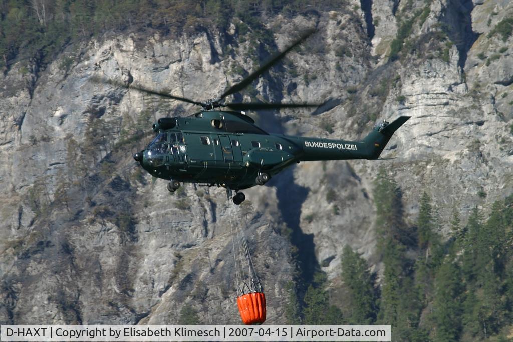 D-HAXT, Aerospatiale SA-330J Puma C/N 1577, near Bad Reichenhall/Germany