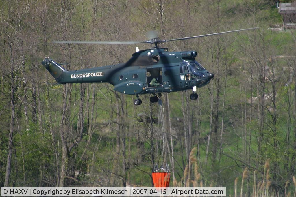 D-HAXV, 1979 Aerospatiale SA-330J Puma Puma C/N 1592, near Bad Reichenhall/Germany