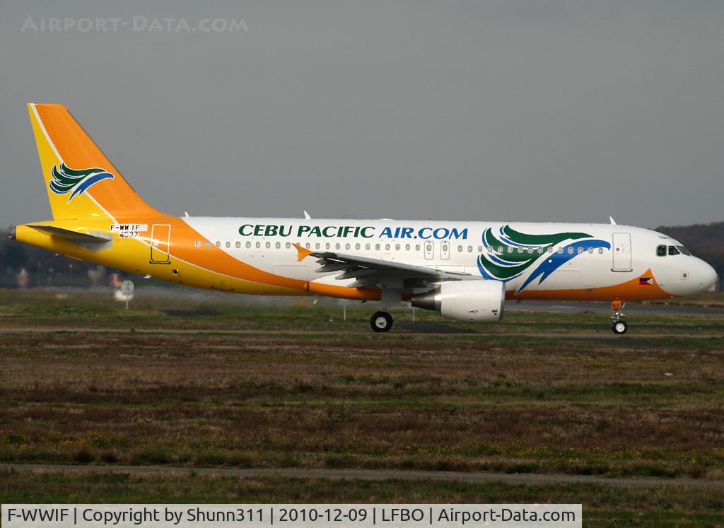 F-WWIF, 2010 Airbus A320-214 C/N 4537, C/n 4537 - To be RP-C3262