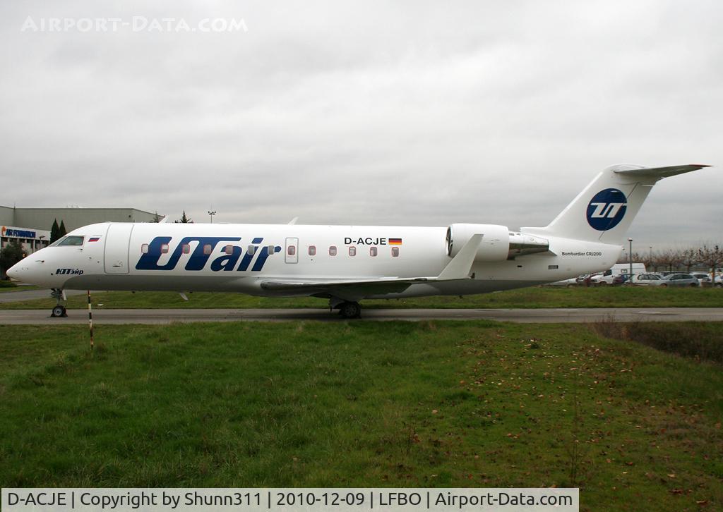 D-ACJE, 1996 Canadair CRJ-100LR (CL-600-2B19) C/N 7165, For his new owner...