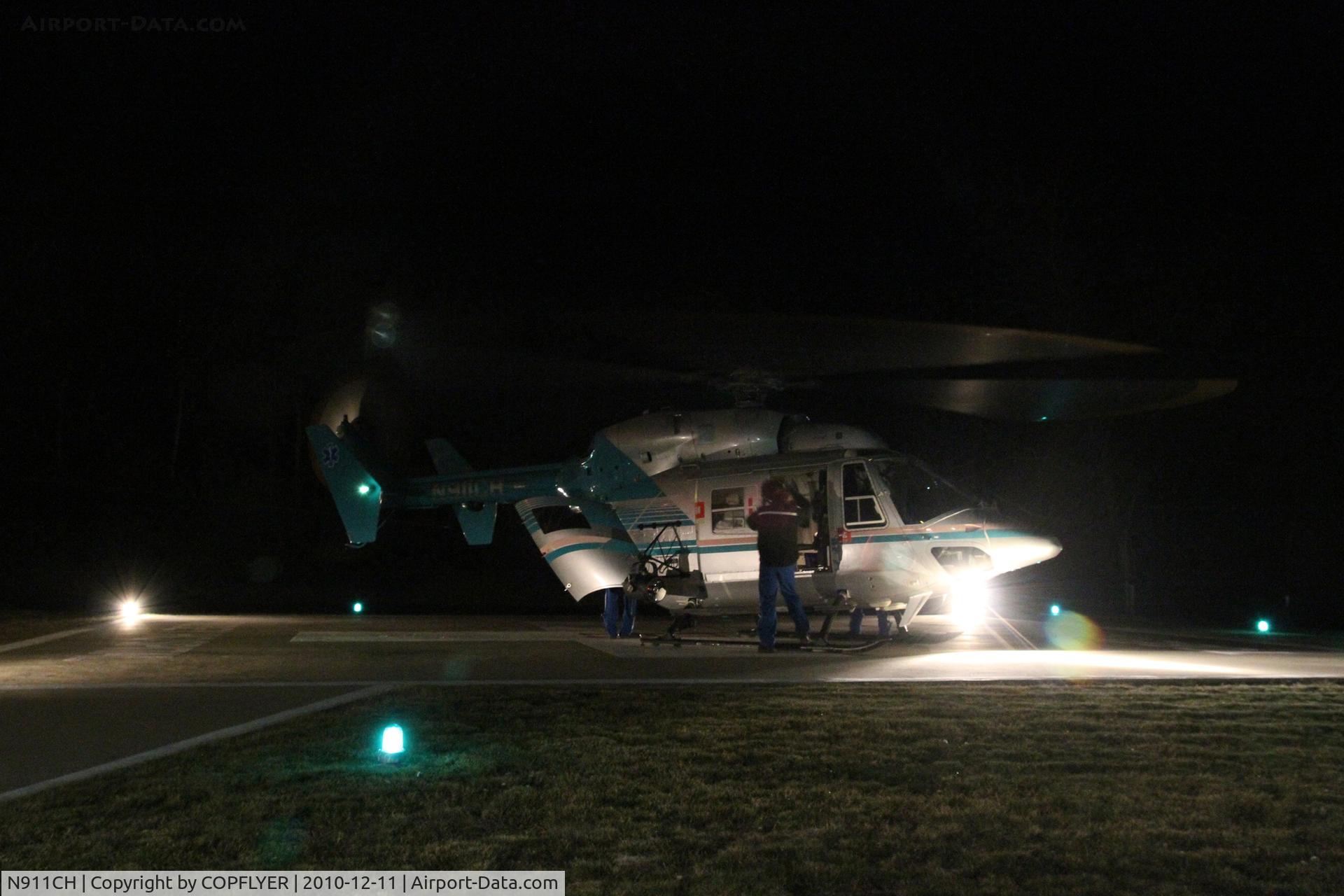N911CH, 1990 Eurocopter-Kawasaki BK-117B-1 C/N 7223, MEDFLIGHT TOBEY HOSPITAL WAREHAM, MA