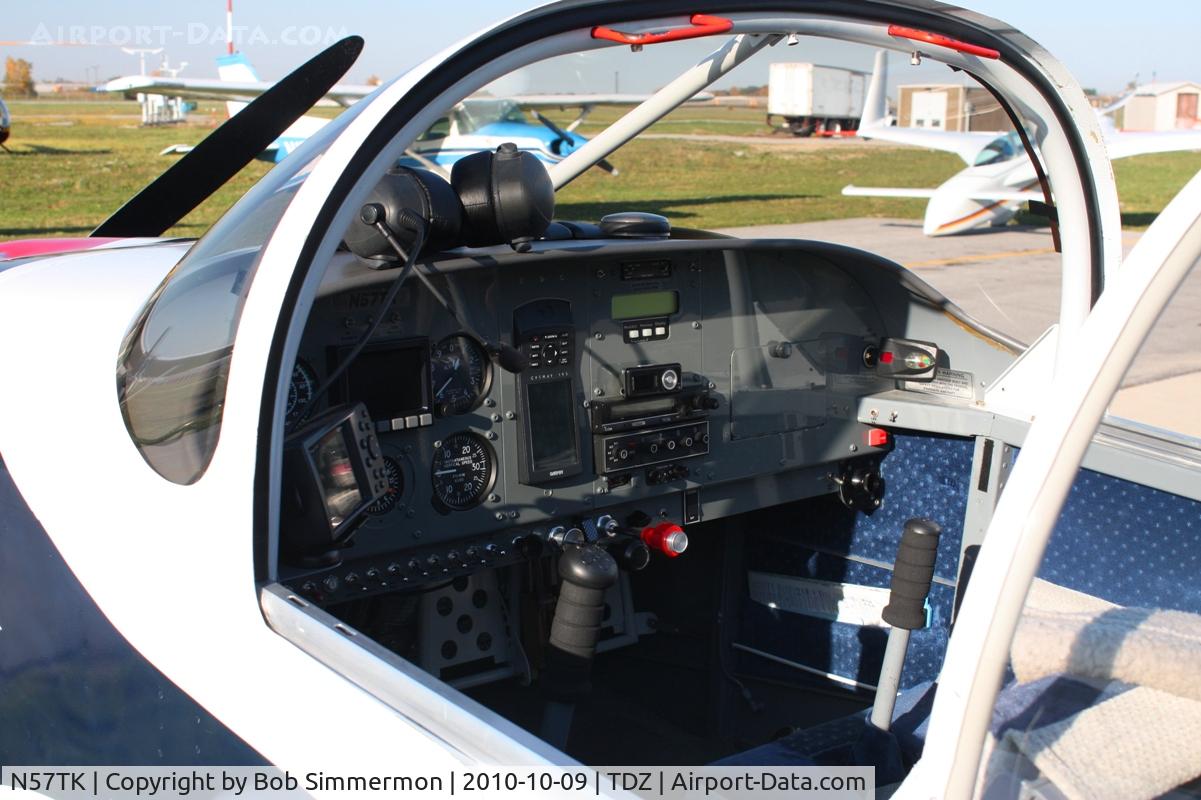 N57TK, 2005 Vans RV-6A C/N 24704, On the ramp at Toledo-Metcalf, EAA breakfast fly-in.
