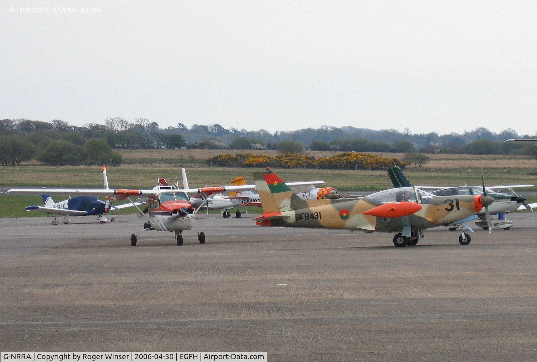 G-NRRA, 1968 SIAI-Marchetti SF-260W Warrior C/N 116, Race #31. Participating in the Gower Cup Handicap Air Race 2006. In Burkina Faso Air Force markings s/n BF8431