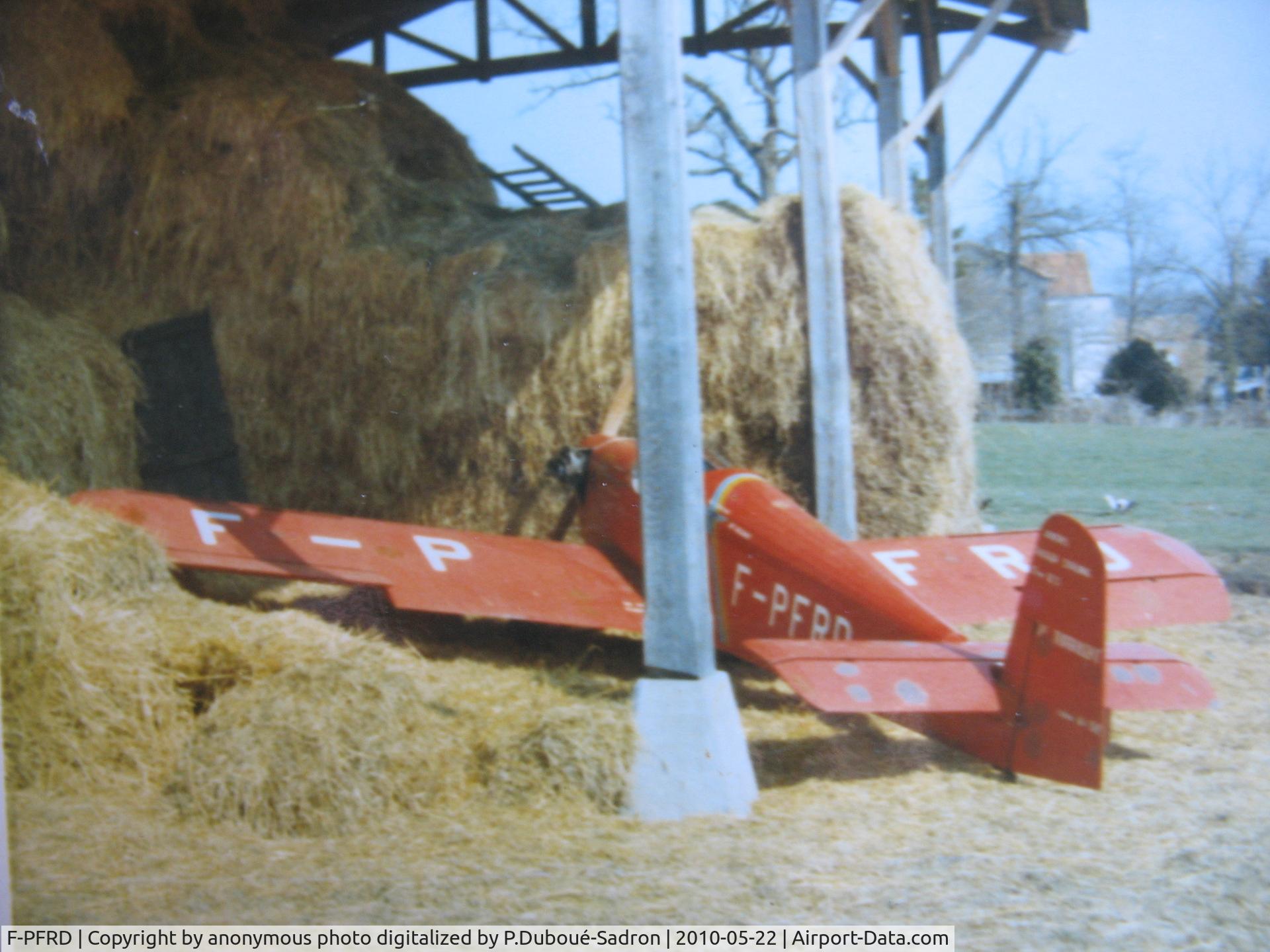 F-PFRD, Druine D-3 Turbulent C/N 58, Prototype of Turbulent, named Napoleon
