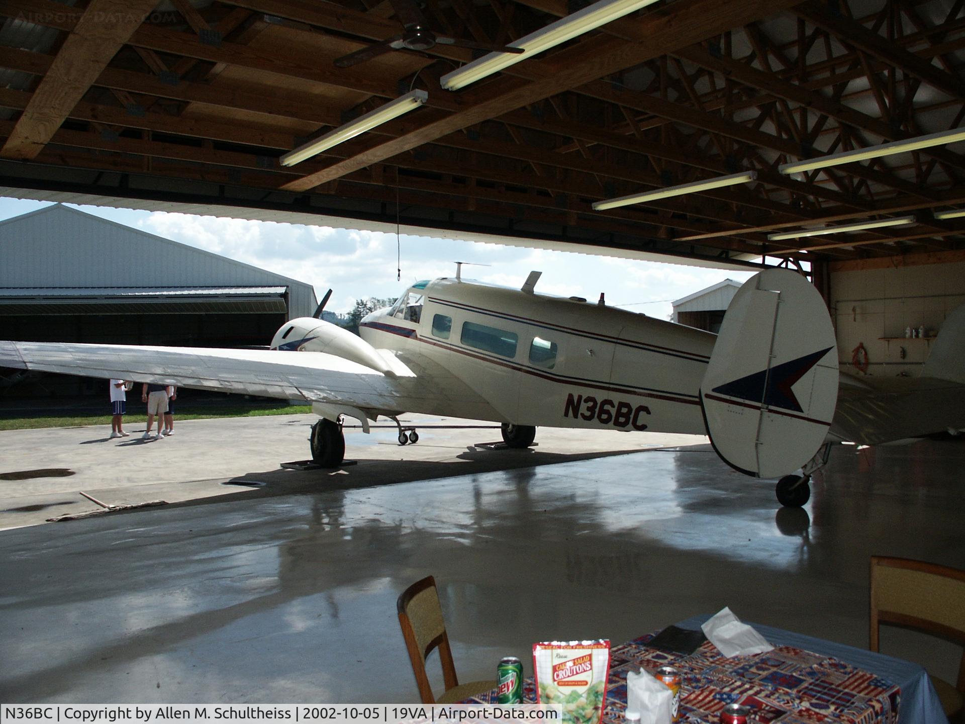 N36BC, 1961 Beech G18S C/N BA-571, Beech G18S