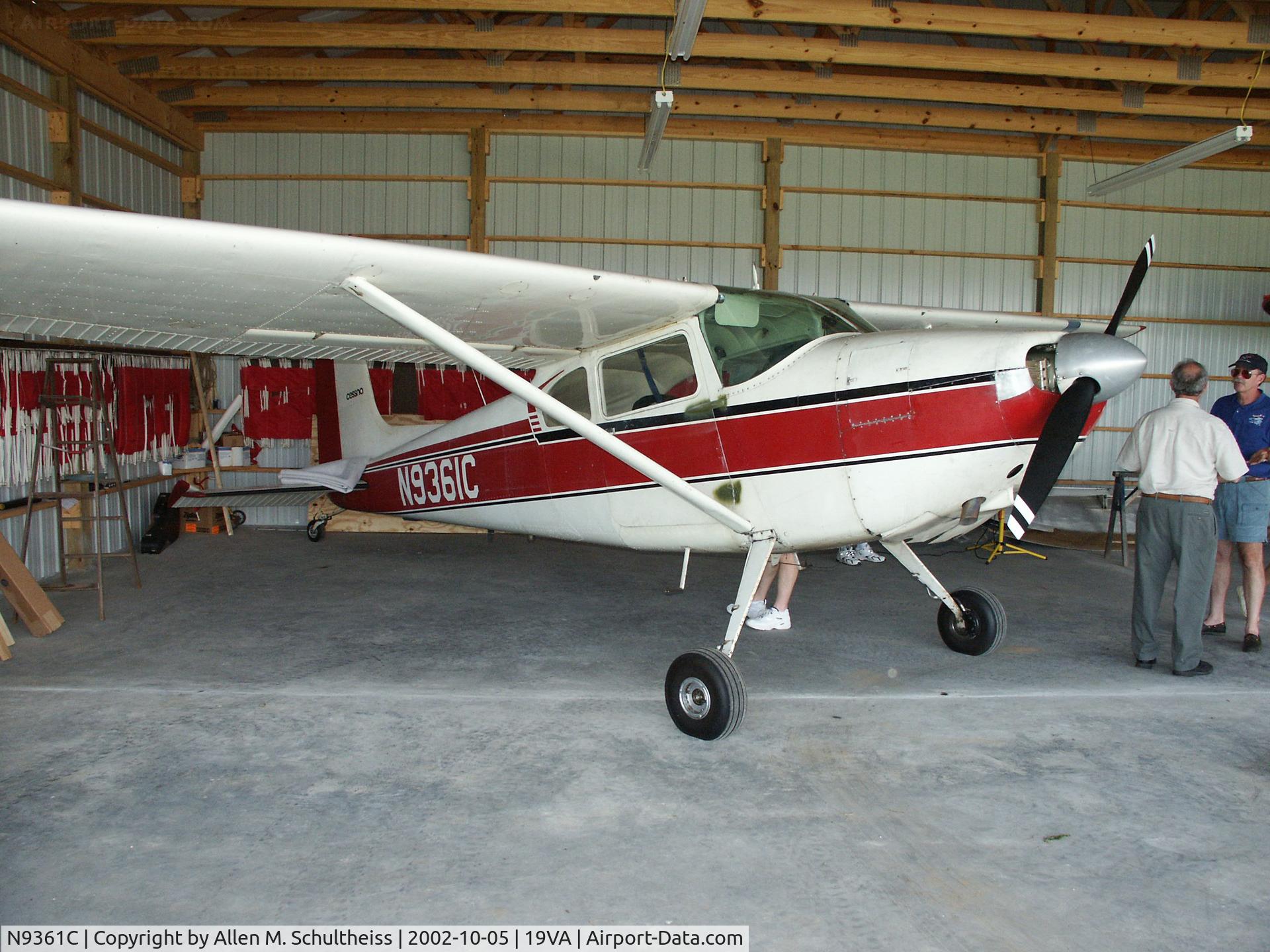 N9361C, 1955 Cessna 180 C/N 31759, 1955 Cessna 180