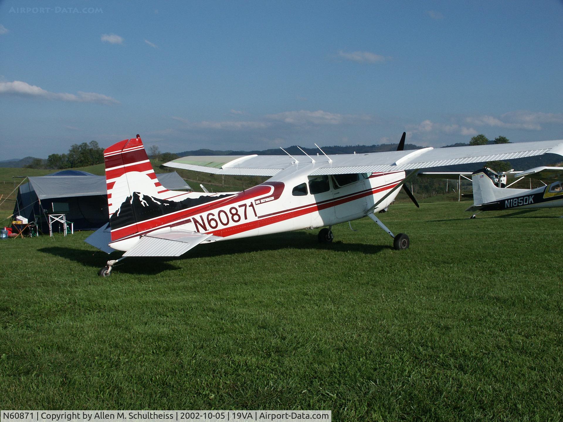 N60871, 1980 Cessna A185F Skywagon 185 C/N 18504067, Cessna A185F