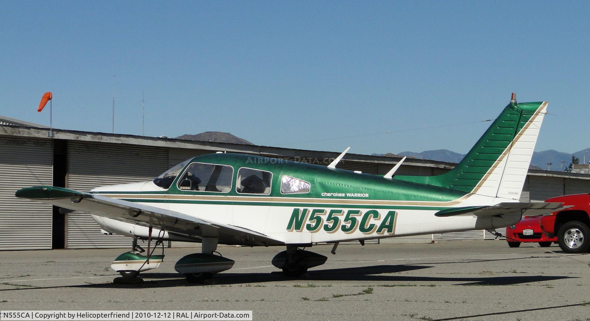 N555CA, 1974 Piper PA-28-151 C/N 28-7415139, Parked