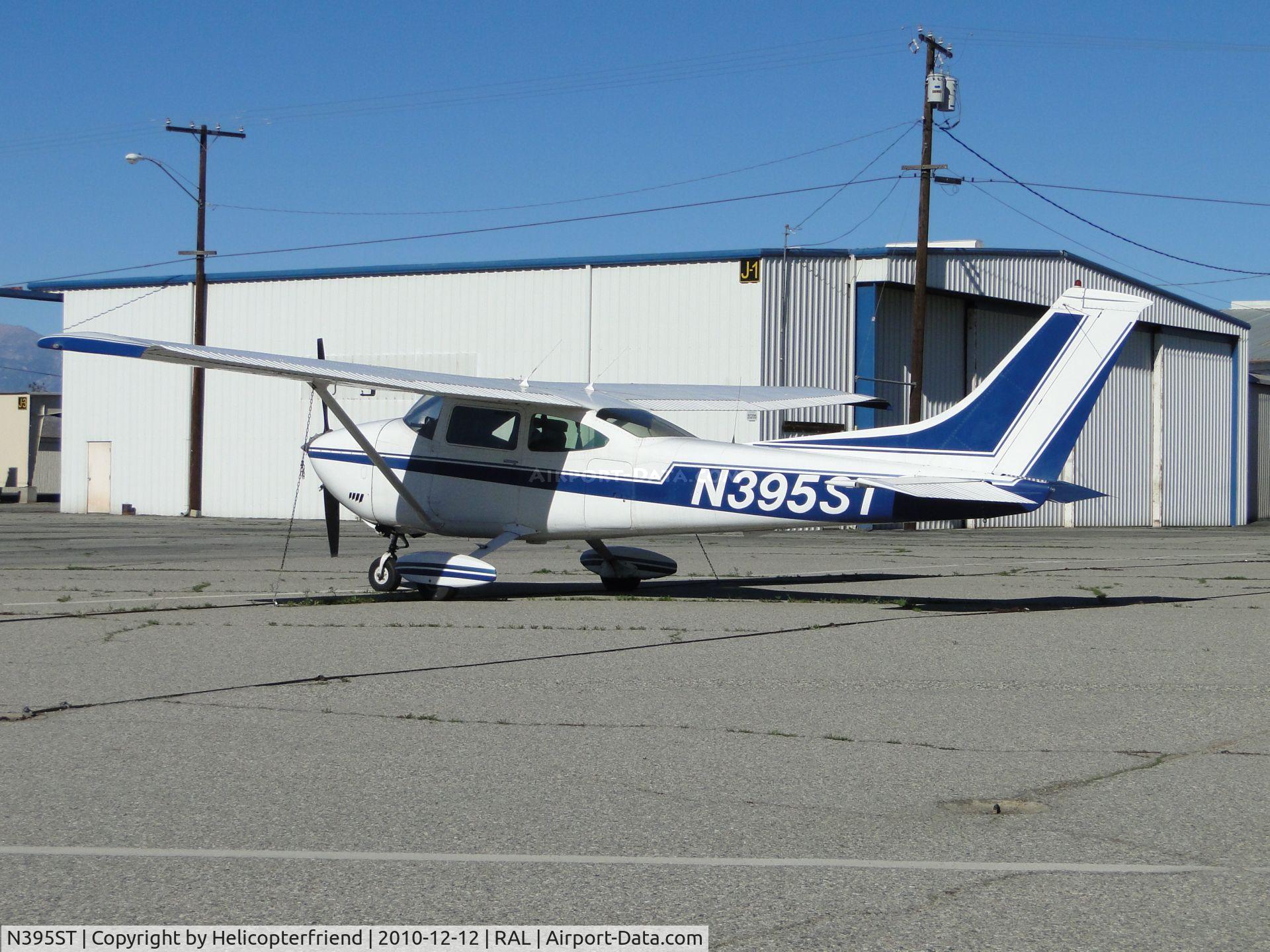 N395ST, 1973 Cessna 182P Skylane C/N 18262665, Parked