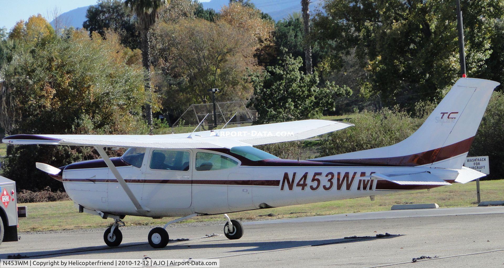 N453WM, 1978 Cessna TR182 Turbo Skylane RG C/N R18200828, Just had fuel topped off
