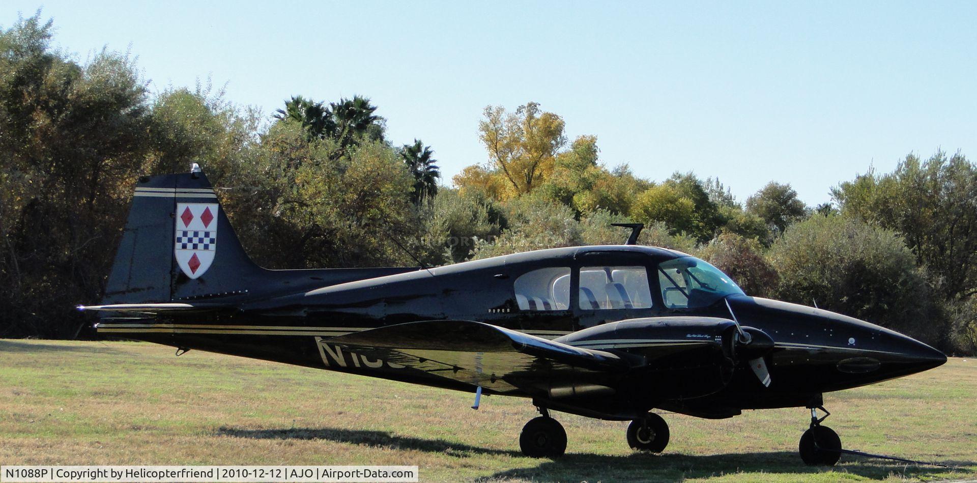 N1088P, 1954 Piper PA-23 C/N 23-97, Parked on the grass
