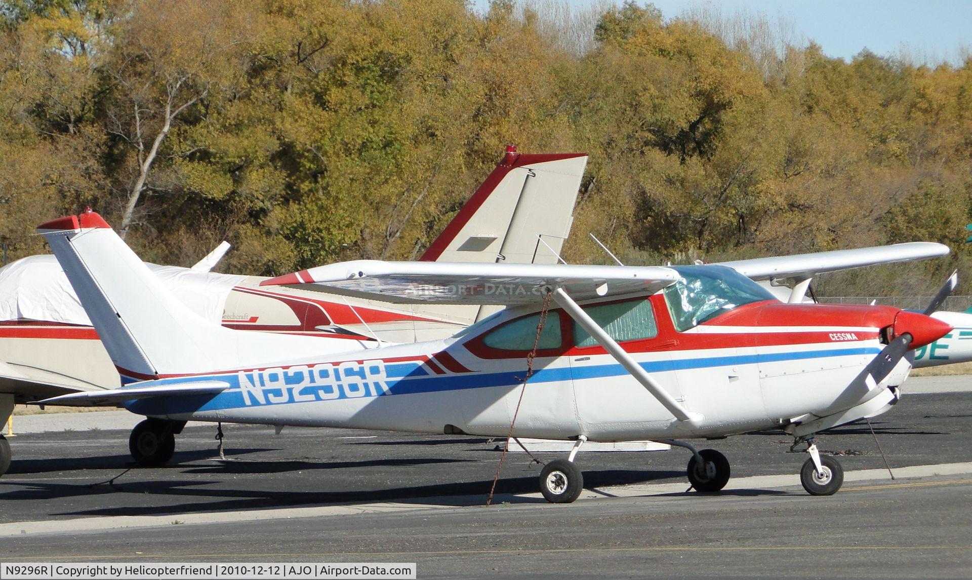 N9296R, 1978 Cessna R182 Skylane RG C/N R18200683, Parked near the runway