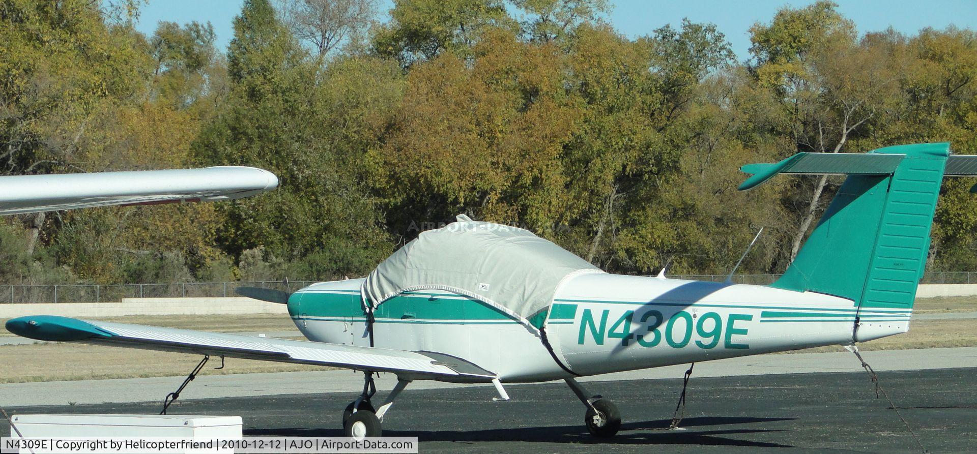 N4309E, 1978 Piper PA-38-112 Tomahawk Tomahawk C/N 38-78A0544, Covered up, tied down, and pared near the runway