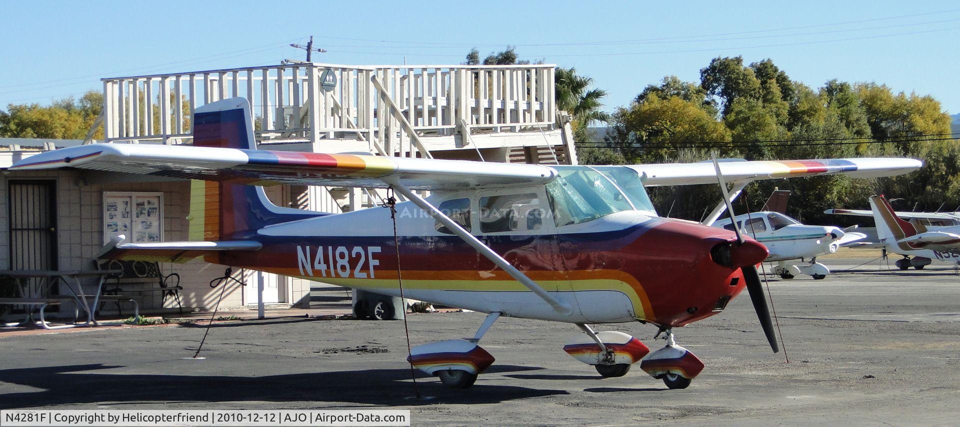 N4281F, 1958 Cessna 172 C/N 46181, Parked