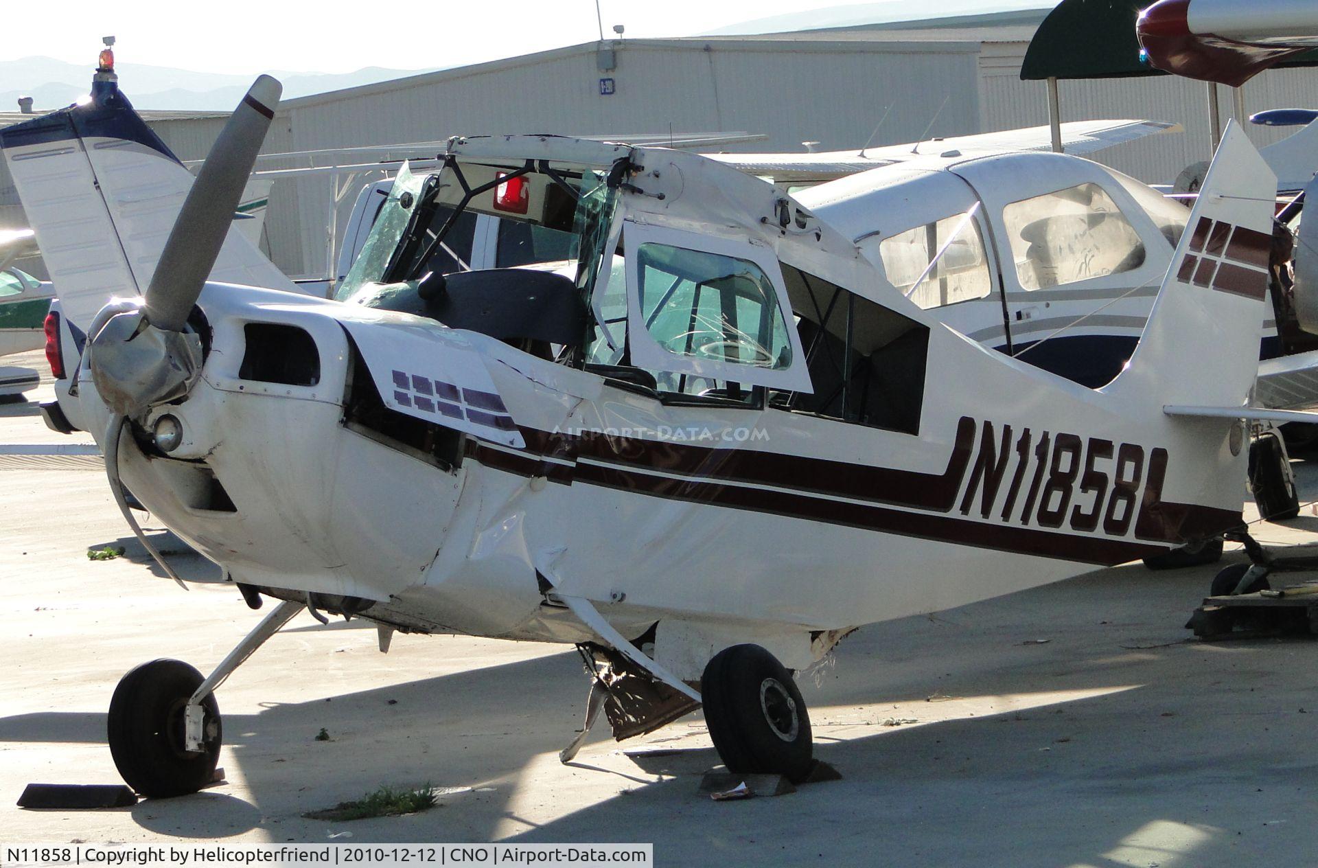 N11858, 1972 Bellanca 7KCAB Citabria C/N 296-72, On 12/02/2010, about 1030 PST N11858, made a forced landing following a total loss of engine power near Corona, California. Airplane sustained substantial damage to the tail and fuselage. During the landing roll, the airplane came to rest in a sand trap