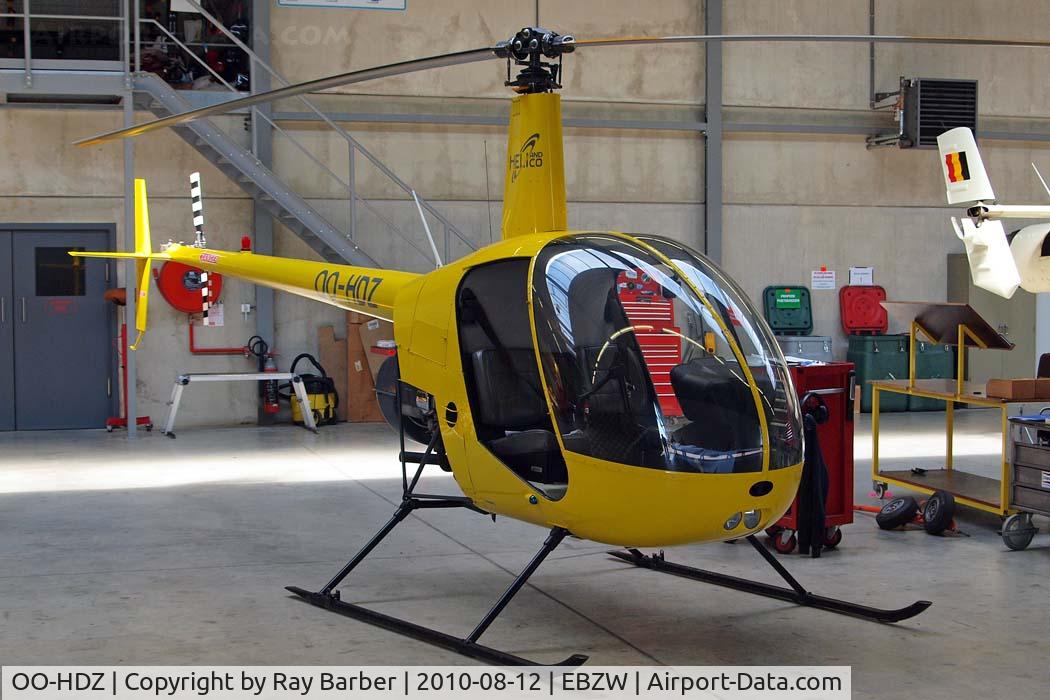 OO-HDZ, 2004 Robinson R22 Beta II C/N 3532, Robinson R-22 Beta II [3532] Genk-Zwartberg~OO 12/08/2010
