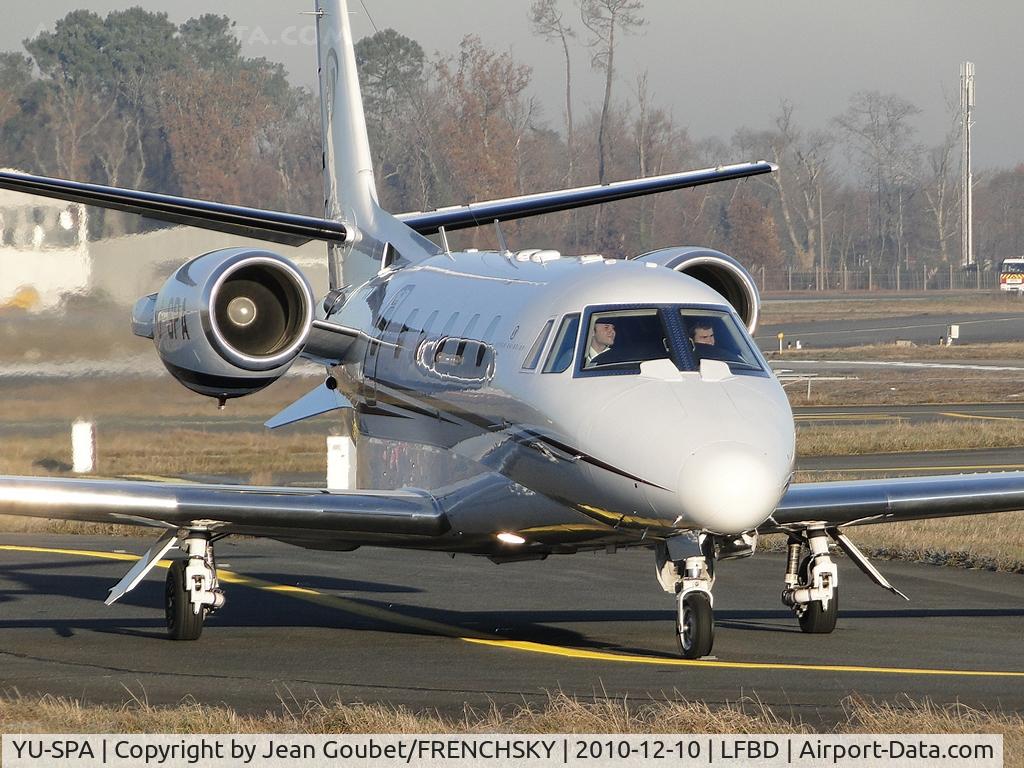 YU-SPA, 2007 Cessna 560XLS Citation Excel C/N 560-5760, .