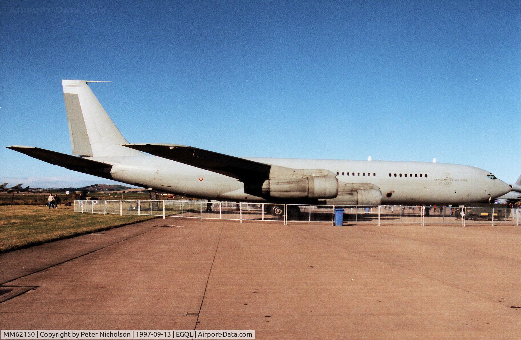 MM62150, 1971 Boeing 707-3F5C(KC) C/N 20514, Another view of the Boeing 707 of 14 Stormo Italian Air Force on display at the 1997 RAF Leuchars Airshow.