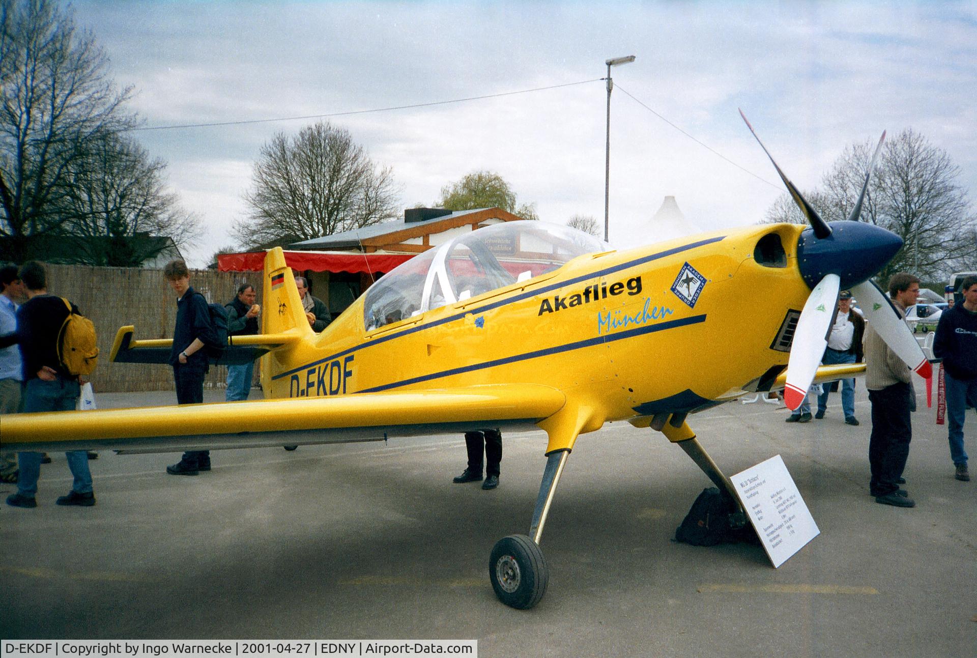 D-EKDF, Akaflieg München Mü-30 Schlacro C/N V-1, Akaflieg München Mü-30 Schlacro at the AERO 2001, Friedrichshafen