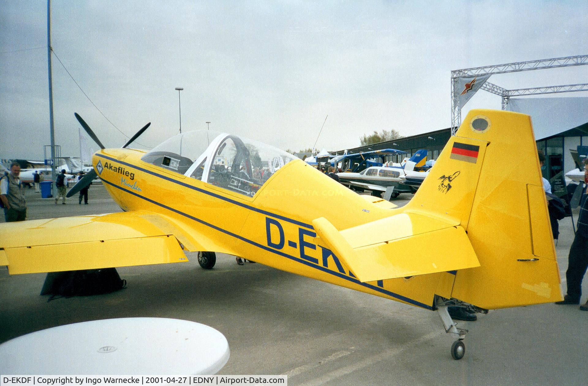 D-EKDF, Akaflieg München Mü-30 Schlacro C/N V-1, Akaflieg München Mü-30 Schlacro at the AERO 2001, Friedrichshafen