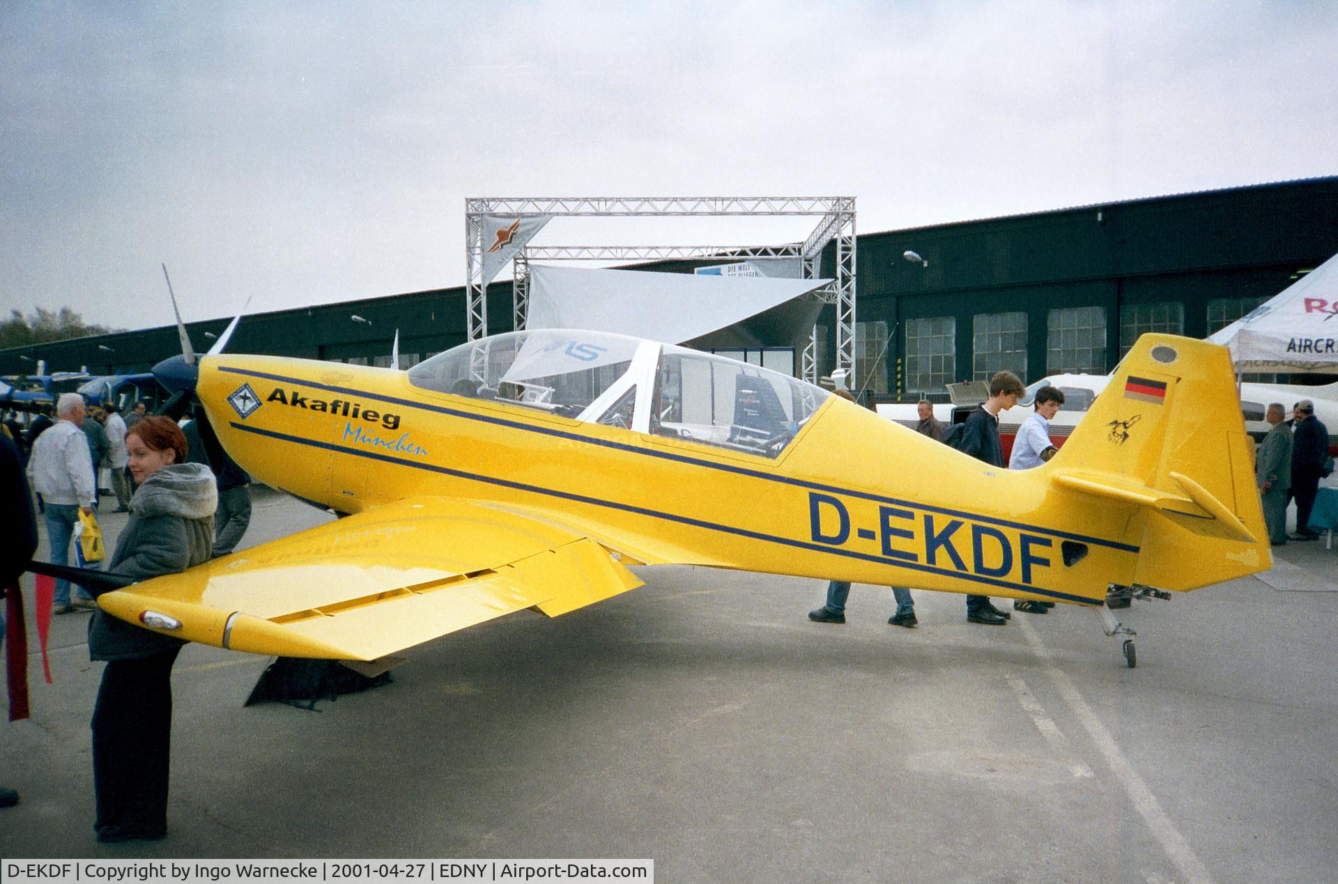 D-EKDF, Akaflieg München Mü-30 Schlacro C/N V-1, Akaflieg München Mü-30 Schlacro at the AERO 2001, Friedrichshafen