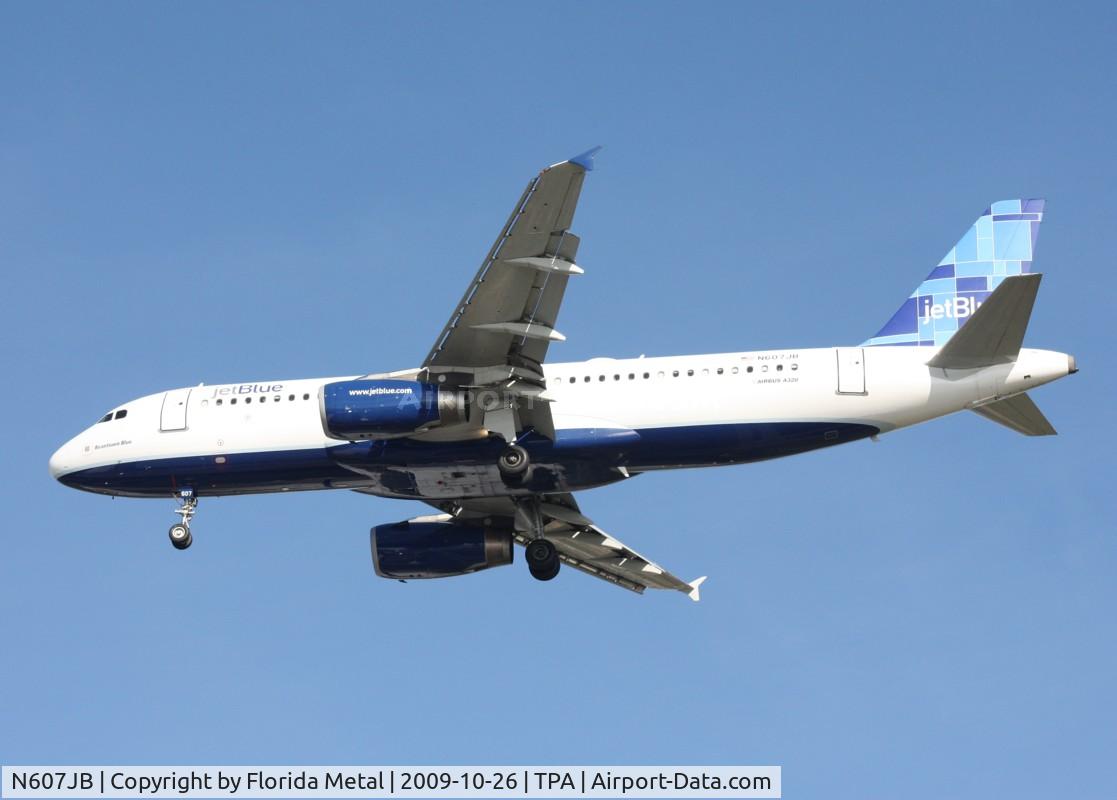 N607JB, 2005 Airbus A320-232 C/N 2386, Jet Blue A320