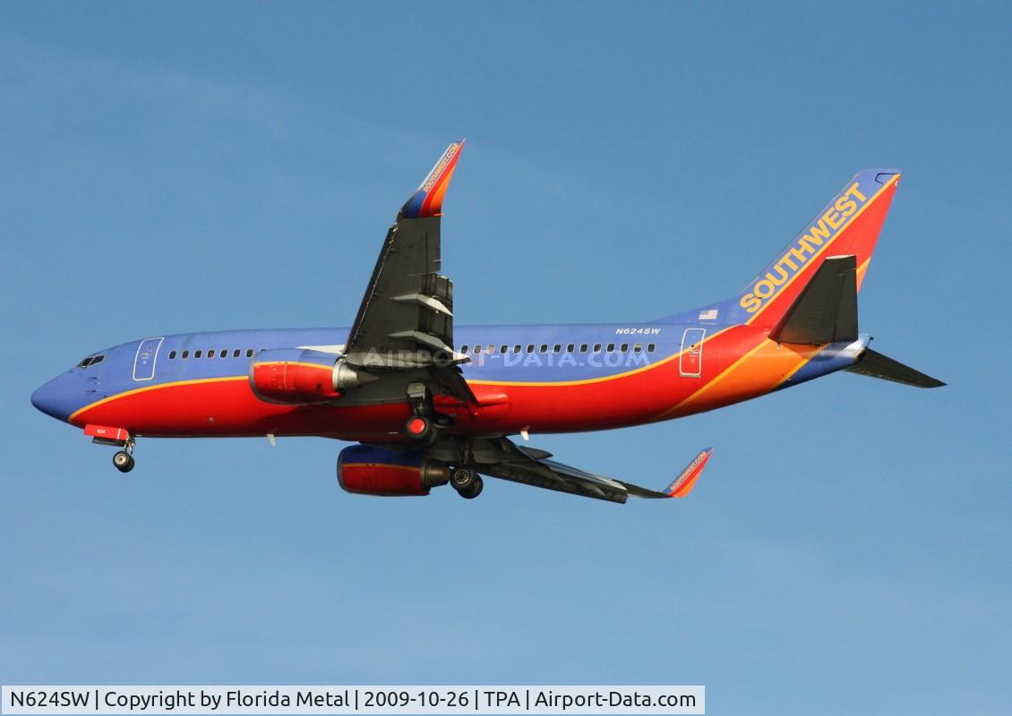 N624SW, 1996 Boeing 737-3H4 C/N 27934, Southwest 737-300